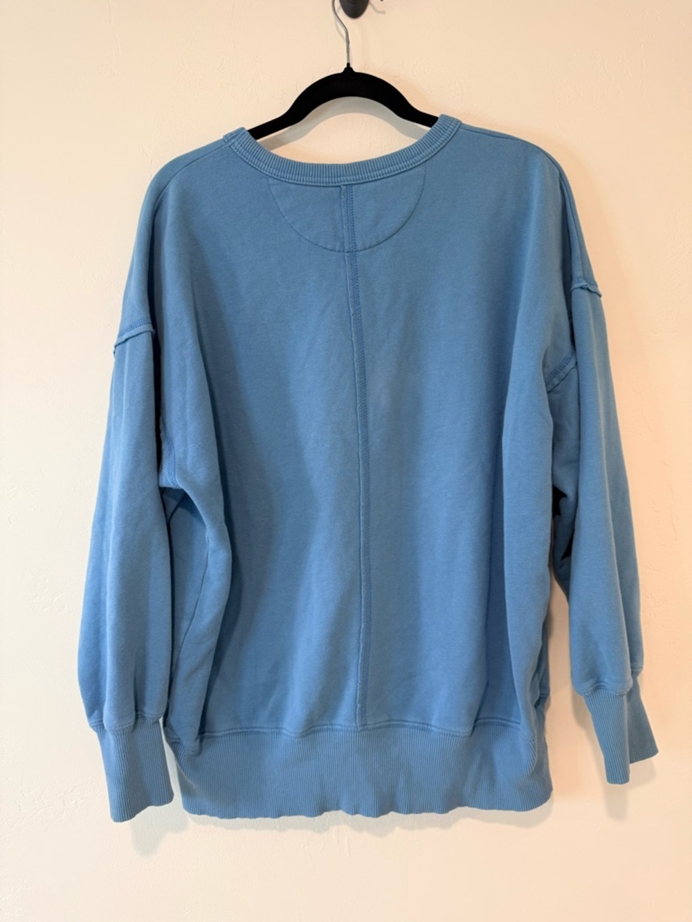 American Eagle Blue Crewneck Sweatshirt S/PCH Vintage Vibes Cozy - Picture 6 of 7